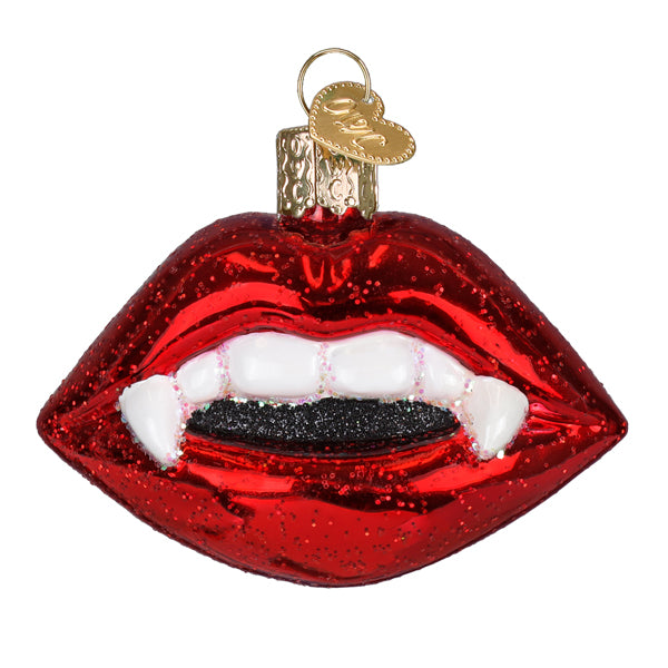 Vampire Lips Ornament