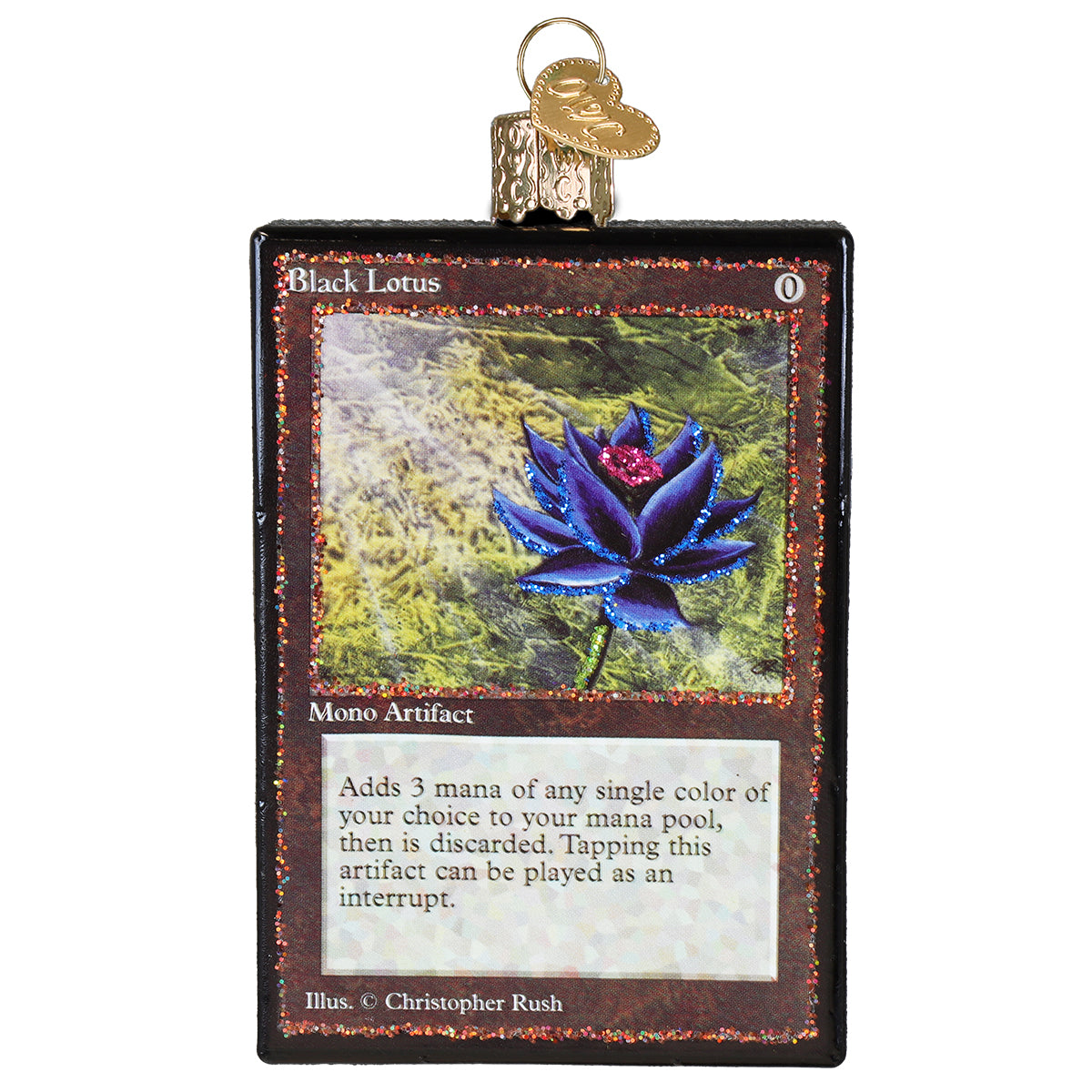 Magic: The Gathering Black Lotus Card Ornament