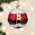 Mr. Claus Round Ornament