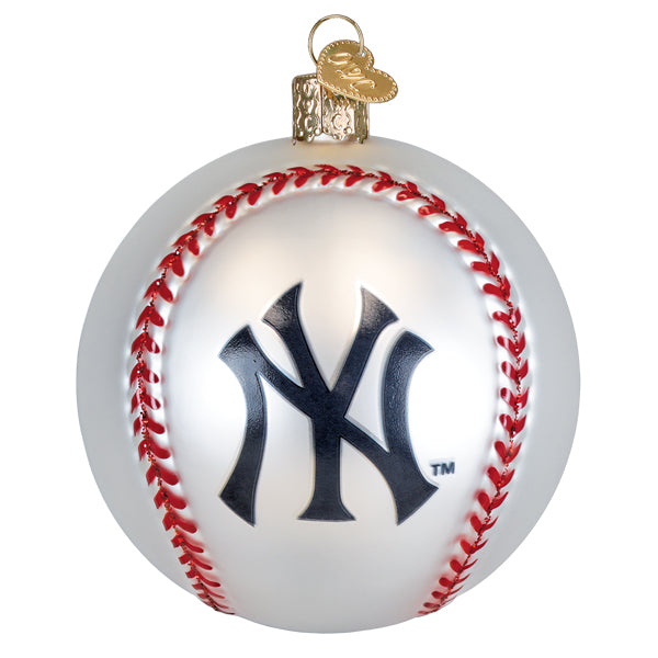 Yankees Baseball Ornament